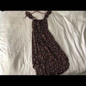 Amuse society off the shoulder floral maxi